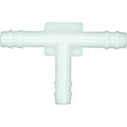 Kent Hose Connectors 3-Way Tee Universal Hose Connectors Tube x Tube x Tube 3/16x3/16 (50 per pack)