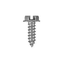 Slotted Hex Washer Head Sheet Metal Screw (100 per pack)