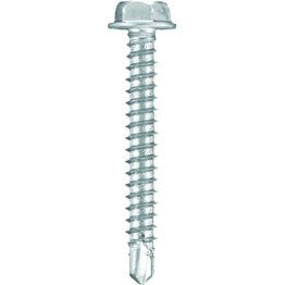 Hex Washer Head Drill Point Screw - #8 Diameter 1-1/4 Length (100 per pack)