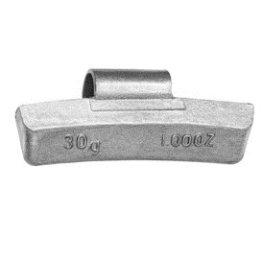 IAW Series Polymer-Coated Lead Clip-on Wheel Weight - 25 g.. (25 per pack)