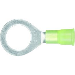 Ring Tongues 12-10 AWG 1/2 Stud Size Nylon-Insulated Yellow (50 per pack)