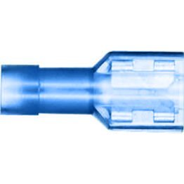 Male Disconnect-1/4 Tab Width Fully-Insulated Nylon 16-14 AWG Blue (100 per pack)