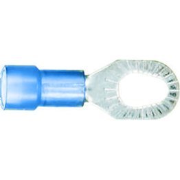 Ring Tongues 16-14 AWG 6-8-10 Stud Size Nylon-Insulated Blue (100 per pack)