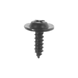 Phillips Washer Faced Trim Screw - #8 Diameter; 1/2 Length; Phillips Drive; Washer Faced Head; Steel; Special Black Finish; Sheet Metal Screw (100 per pack)