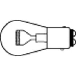 Bulb-12V Miniature Double Contact Bayonet/Nickel-Base Type 150/1 500 Life Hours 35/1.2 Candlepower Industry Designation/Number -7225 (10 per pack)