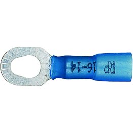 Ring Tongues 16-14 AWG 6-8-10 Stud Size Blue (50 per pack)