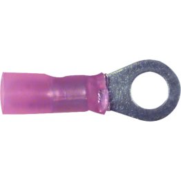 Ring Tongues 22-18 AWG 10 Stud Size Nylon-Insulated Red (50 per pack)