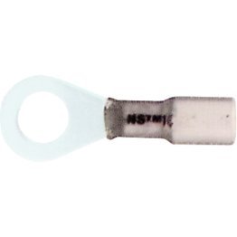 Ring Tongues 22-18 AWG 1/4 Stud Size 2-Piece Heat Seal (50 per pack)