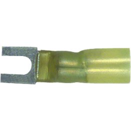 Spade Terminal 16-14 AWG 2-piece Heat Seal #10 Stud Size Blue (50 per pack)
