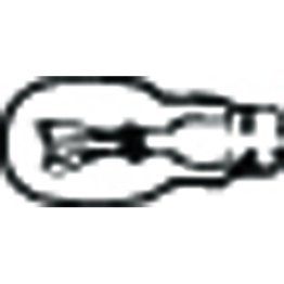 Bulb-12V Miniature Wedge-Base Type 1 000 Life Hours 6 Candlepower Industry Designation/Number -906 (10 per pack)