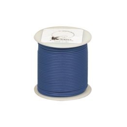 Plastic Covered Primary Wire-18 AWG Blue 100' Length (Sold Individually)
