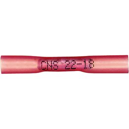 Butt Connector 20-18 AWG Red (50 per pack)