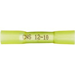 Butt Connector 12-10 AWG Yellow (50 per pack)