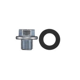Metric Drain Plug with Aluminum Gasket - M14-1.50 Thread Size (10 per pack)