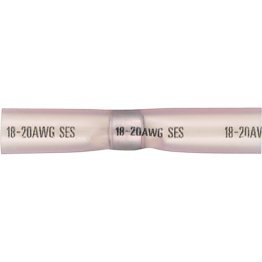 Butt Connector 20-18 AWG Red (25 per pack)