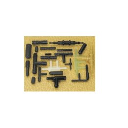 Assortment Hose Connector Caps 24 Hole Drawer KA24 20 Items 440 Pieces (Sold Individually)
