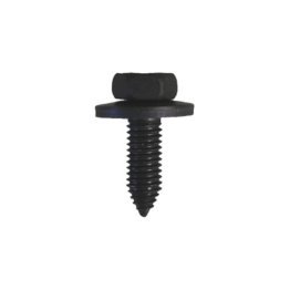 Metric Hex Head Body Bolt with 17mm Loose Washer and Starter Point (50 per pack)