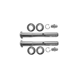 Side Cargo Door Greaseable Stainless Steel Hinge Pin and Bushing Kit (Sold Individually)
