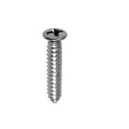 Self-Tapping Phillips Oval Head Screw (100 per pack)