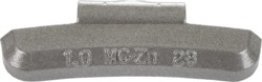 MCZ Series Polymer-Coated Zinc Clip-on Wheel Weight - 3 oz. (Pack of 25)