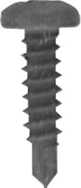 Phillips Pan Head Self-Drilling Screw - #8 Diameter; 5/8" Length; Phillips Drive; Pan Head; Black Finish; Drill Point Screw (Pack of 100)