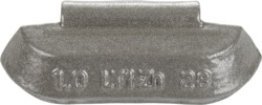 P Series Uncoated Lead Clip-on Wheel Weight - 3-1/4 oz. (Pack of 25)