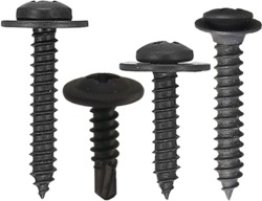 Phillips Trim Screw Assortment with Special Black Finish - 17 Items, 510 Pieces (Pack of 1)