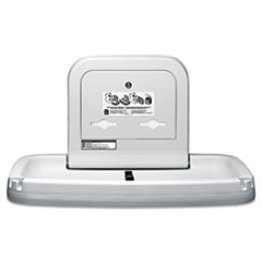 Changing Table Horizontal 35 3/16" W x 22 1/4" H Gray