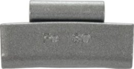 TST Series Polymer-Coated Steel Clip-on Wheel Weight - 1/4 oz. (Pack of 25)