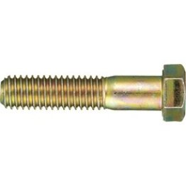FalconGrip® - Hex Cap Screw, Grade 8, Alloy Steel, Yellow Zinc Finish, 7/16-14 x 2 " (Pack of 50)