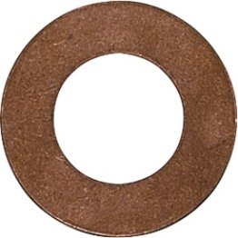 Copper Drain Plug Gasket and Sealing Ring - 12mm x 22mm Nominal Size, 1.6mm Thick, 12.0mm I.D., 22mm O.D. (Pack of 10)