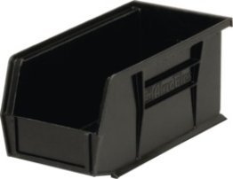 Akro-Mils® - AkroBin®, Black, 10-7/8" x 5-1/2" x 5" (Pack of 12)