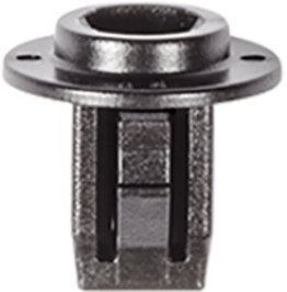 Screw Grommet for Nissan Murano and Rogue 2014+, Nylon, Black, Fits 8 x 8mm Hole, 16mm Head, 12mm Stem Length (Pack of 15)