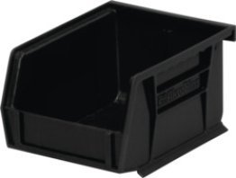 Akro-Mils® - AkroBin®, Black, 5-3/8" x 4-1/8" x 3" (Pack of 24)