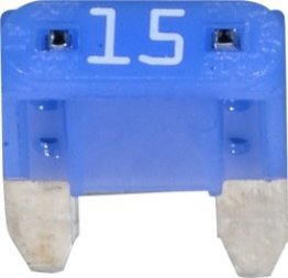MINI Fuse, 15 Amps, 32 Volts DC, Blue (Pack of 25)