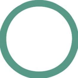 Air Conditioning O-Ring for GM/Ford, HNBR, Green (Pack of 10)
