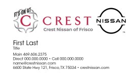 Crest Nissan BC Version 4 No Fax