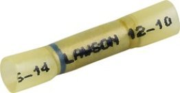 Step-Down Butt Connector, Insulated, 12 to 10/16 to 14 AWG, 1.72" Length, Blue (Pack of 10)