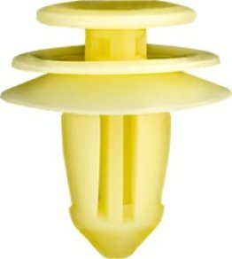 Pillar, Scuff Plate and Trim Panel Retainer for Mazda/Mitsubishi/Ford, 13mm Top, 16.5mm Middle and 18mm Bottom Head (Pack of 25)
