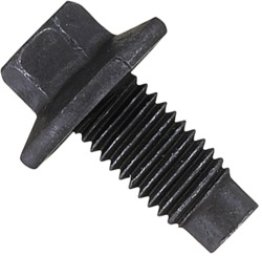 Rubber Face Drain Plug with Gasket for Ford, M12-1.75 Thread, 13mm Hex (Pack of 2)