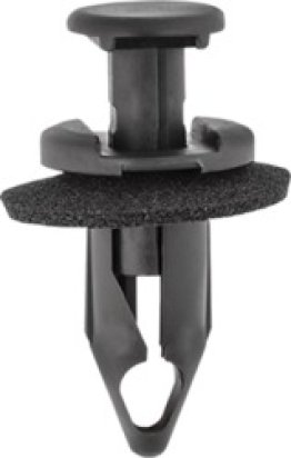 Bumper, Fender Liner, Cowl, Grille, Quarter/Rocker Panel, Wheel Liner and Upper Deflector Push-Type Retainer with Sealer for GM (Pack of 25)