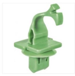 Molding Clip for Nissan Altima, Juke and Sentra 2011+, Nylon, Green, 44mm Overall Length, Fits into 7 x 12mm Hole (Pack of 10)