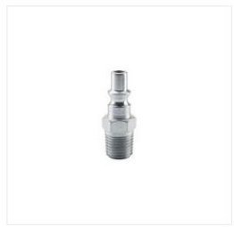 Parker Quick Coupling - 50 Series Nipple, Steel, ARO 210, 300PSI, Male NPTF, 1/4" Body Size, 1/4-18 Thread Size (Pack of 1)