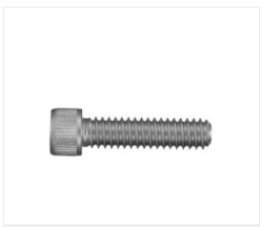 Socket Head Cap Screw, 18-8 Stainless Steel, Plain Finish, Coarse Thread, 1/4" Hex Key, 5/16-18 x 1" (Pack of 25)