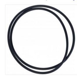 Industrial O-Ring, Buna-N, 70 Durometer, Black, Dash No. 160, 5-1/4" ID x 5-7/16" OD x 3/32" Thickness (Pack of 10)