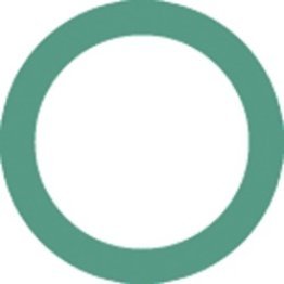 Air Conditioning O-Ring for Ford, HNBR, Green (Pack of 10)