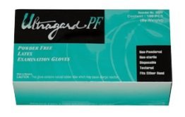 Gloveman Latex Powder Free Gloves (4 mil) - (100 gloves per box MIN 10 box order)