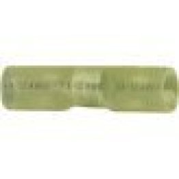 Butt Connector, Solder Seal, Polyolefin Insulation, 24 to 22 AWG, Clear (Pack of 20)