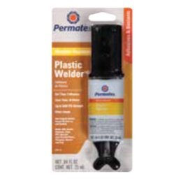 PermaPoxy Plastic Weld 84115 5Min .84oz Dual Syringe