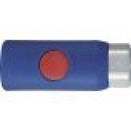 Push-Button Coupler, Steel with Plastic Cover, Tru-Flate Design, Female NPTF, 1/4" Body Size, 1/4-18 Thread Size (Pack of 1)